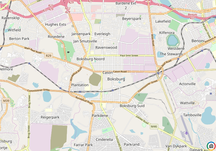Map location of Cason